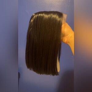 Sleek Black Hair Wig